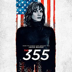 Джесика Частейн в ролята на агента на ЦРУ Мейсън „Мейс“ Браун в “355”.