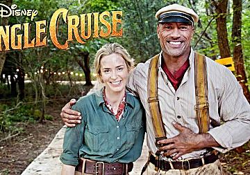 Дуейн Джонсън и Емили Блънт с видео от снимачната площадка на Jungle Cruise